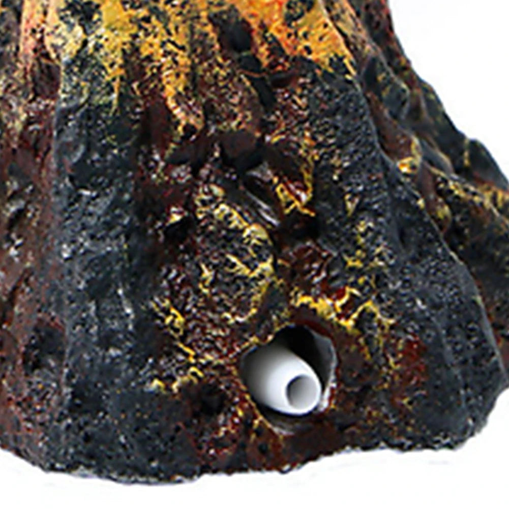 Aquarium Volcano Bubble Stone – Oxygenating Volcano Decoration