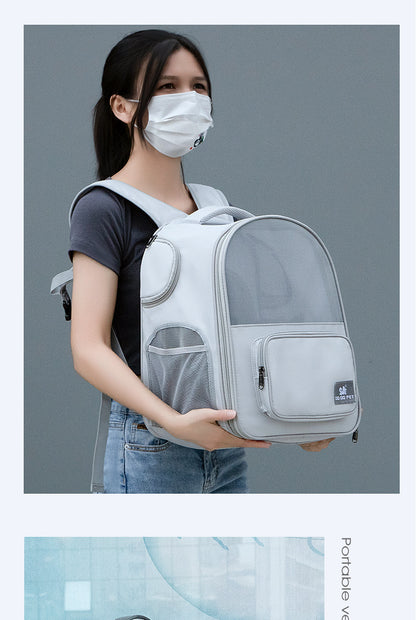 Portable Cat Carrier with Opening