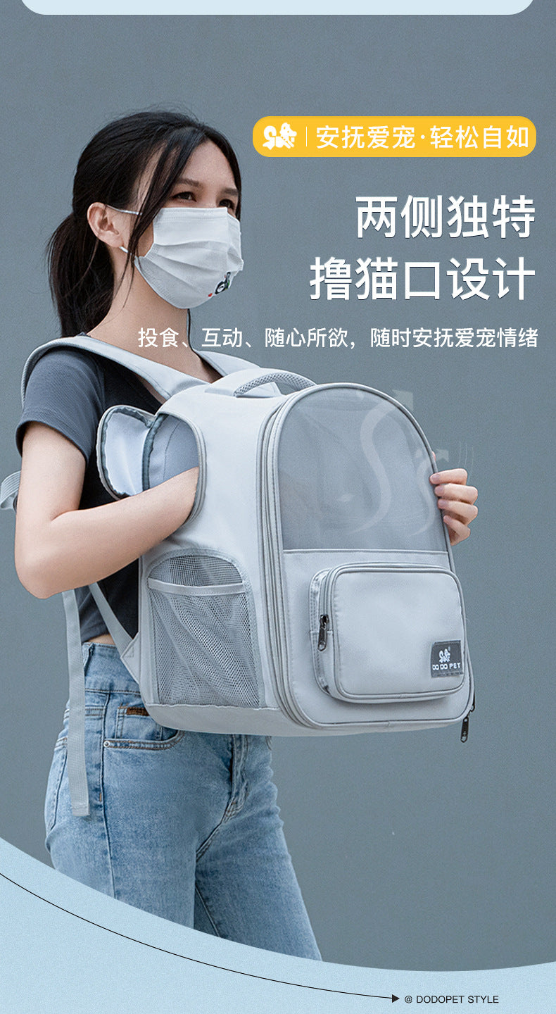 Portable Cat Carrier with Opening