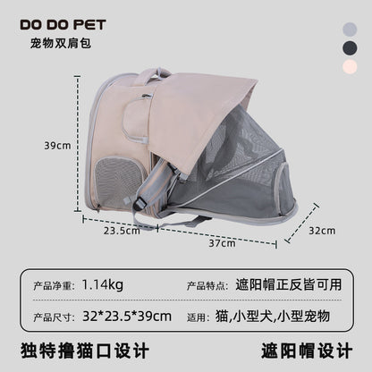 Portable Cat Carrier with Opening
