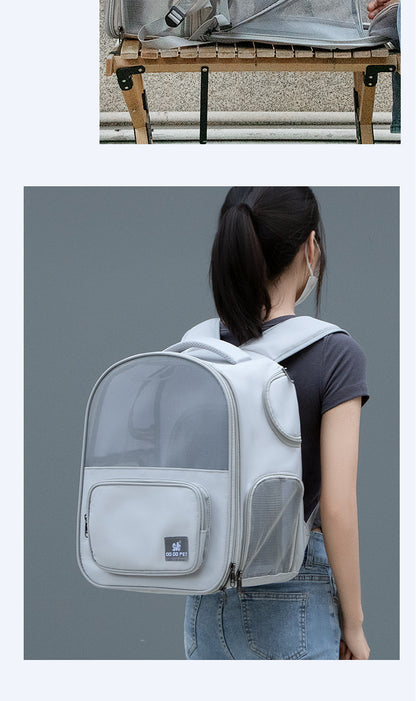 Portable Cat Carrier with Opening