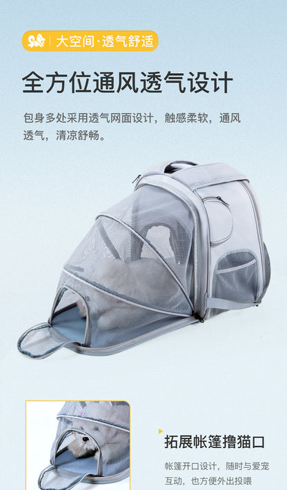 Portable Cat Carrier with Opening