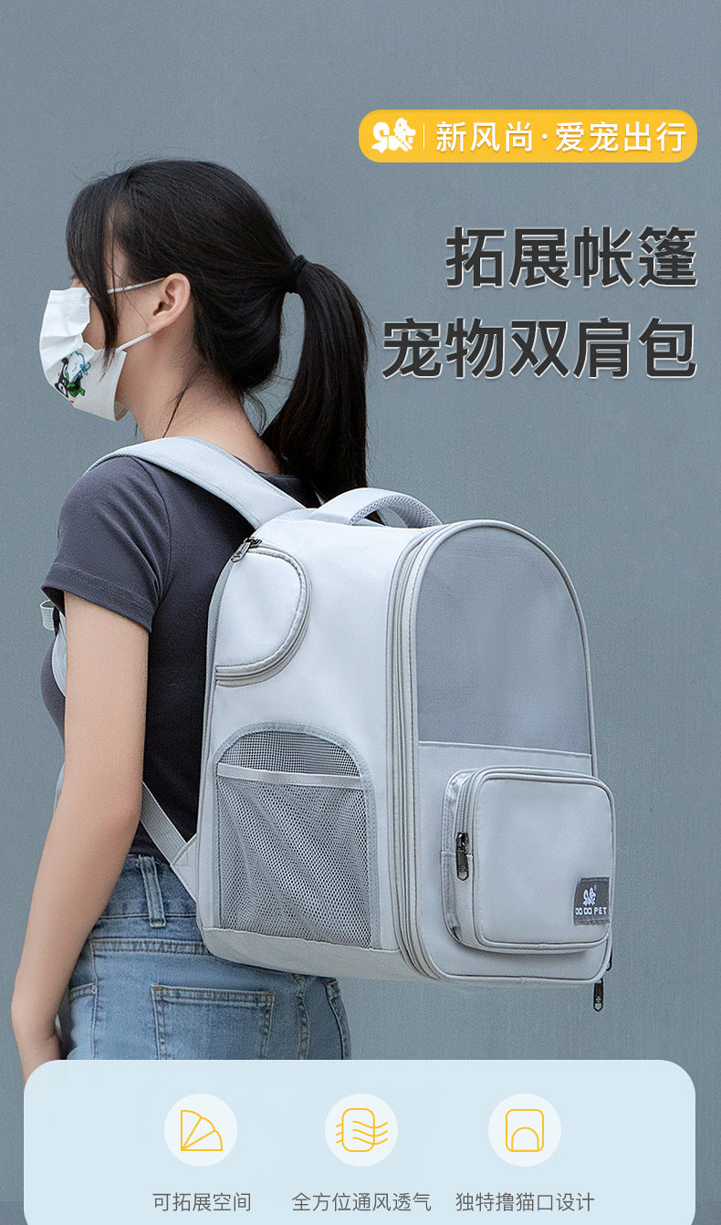 Portable Cat Carrier with Opening