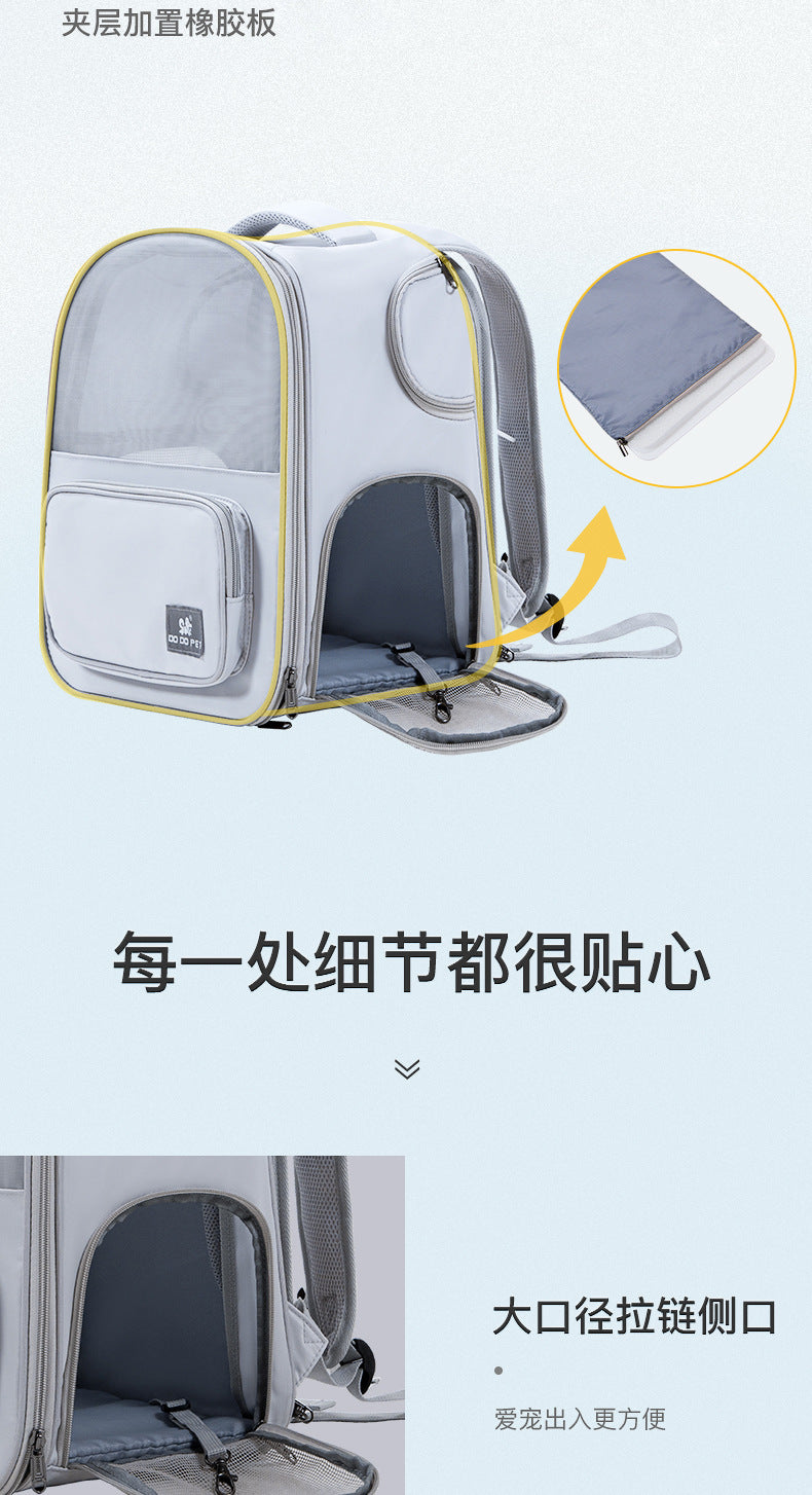 Portable Cat Carrier with Opening