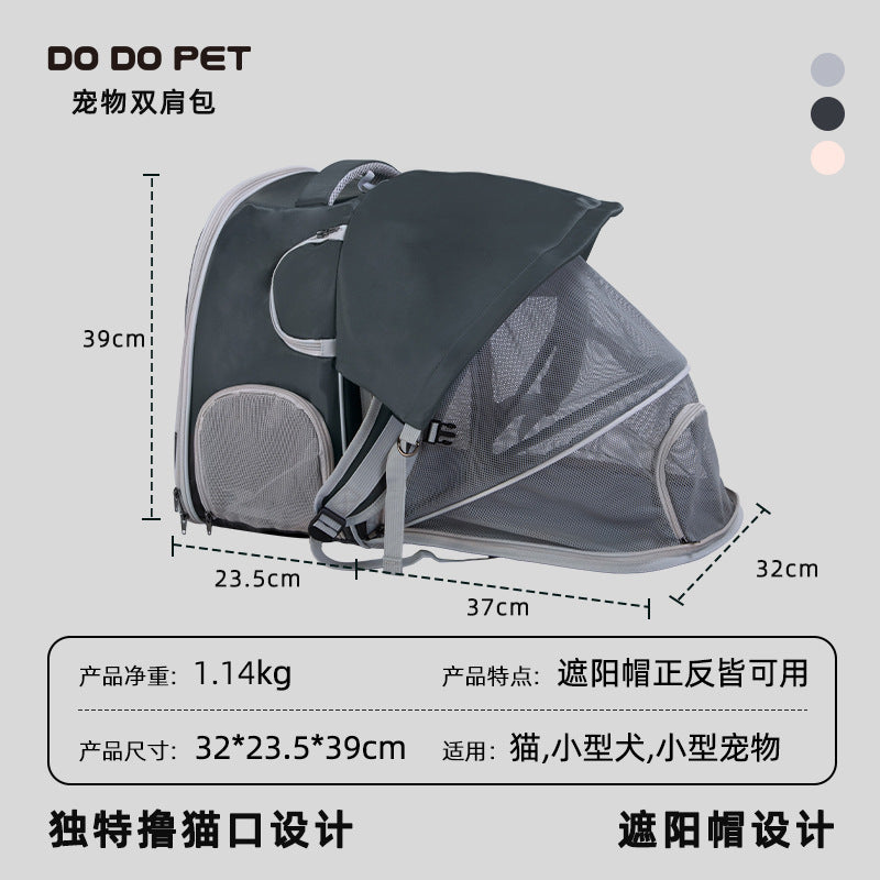 Portable Cat Carrier with Opening