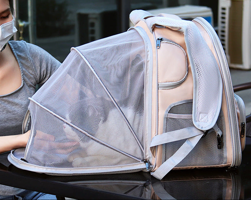 Portable Cat Carrier with Opening