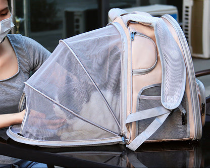 Portable Cat Carrier with Opening