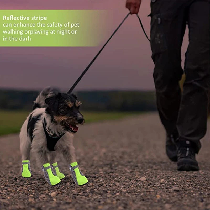 Dog Shoes Breathable Waterproof