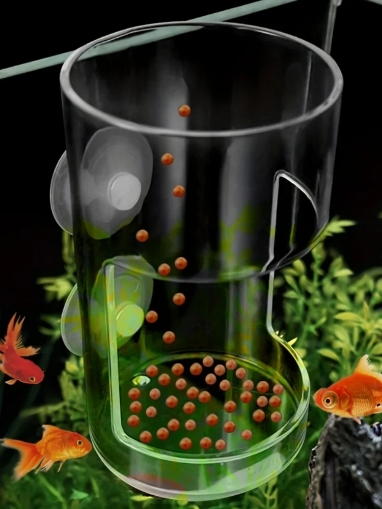 Non-Slip Aquarium Feeding Ring – Floating Fish Food Feeder