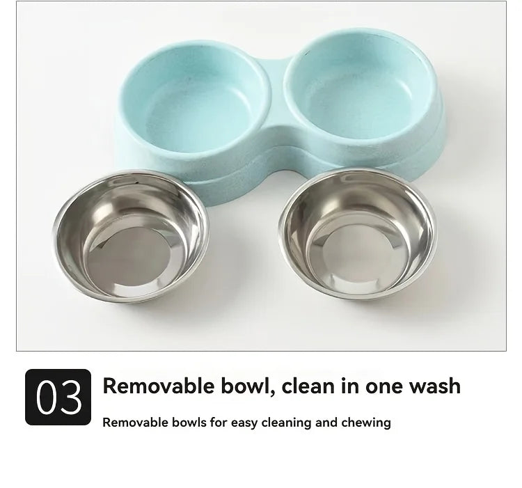 1 Dual Bowl Stainless