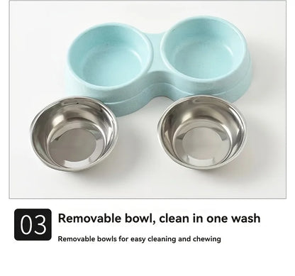1 Dual Bowl Stainless