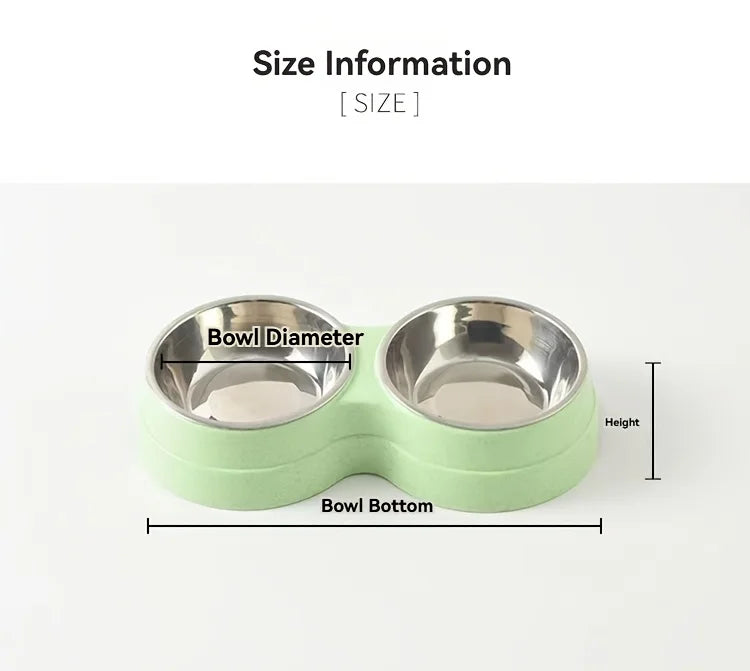 1 Dual Bowl Stainless