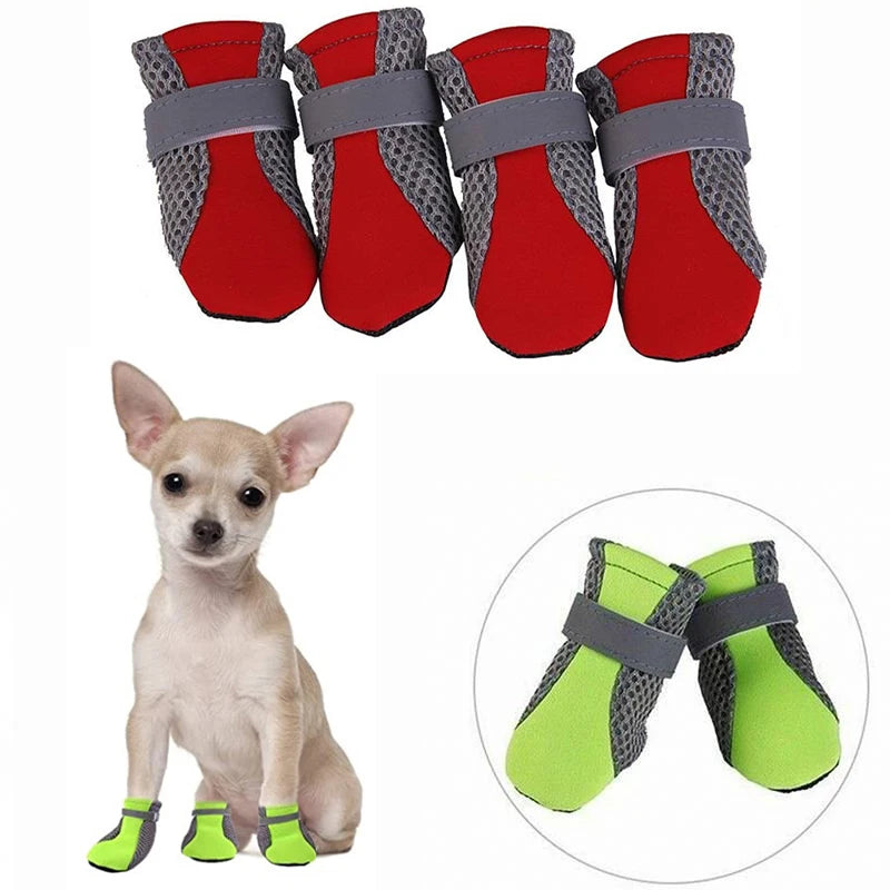 Dog Shoes Breathable Waterproof