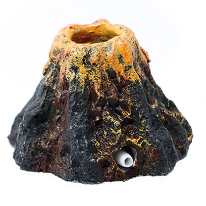 Aquarium Volcano Bubble Stone – Oxygenating Volcano Decoration