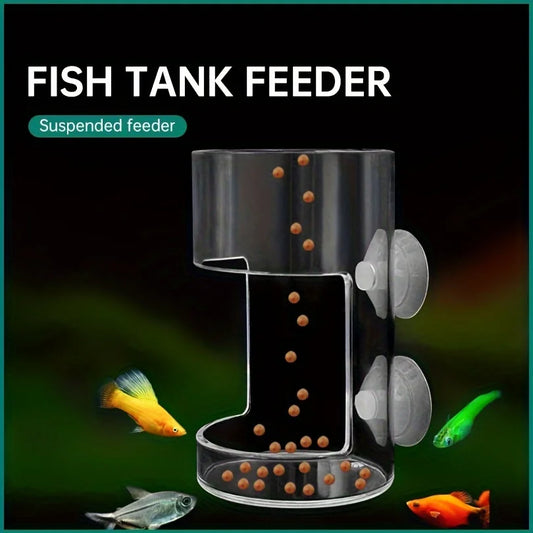 Non-Slip Aquarium Feeding Ring – Floating Fish Food Feeder