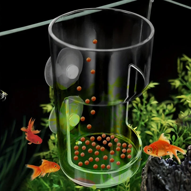 Non-Slip Aquarium Feeding Ring – Floating Fish Food Feeder