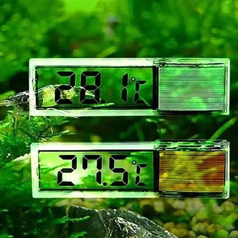 Digital Aquarium Thermometer – LCD Fish Tank Temperature Meter