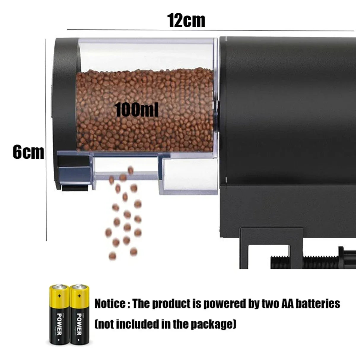 Automatic Fish Feeder 100ML