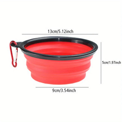 Dog Folding Bowl Portable