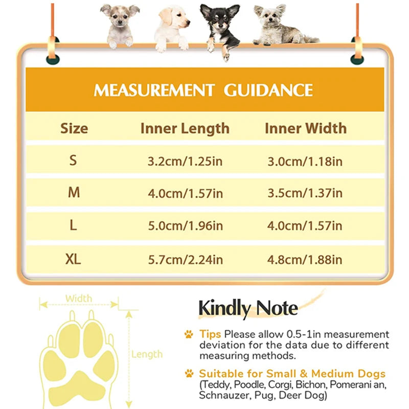 Dog Shoes Breathable Waterproof