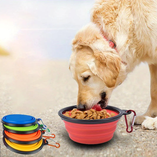Dog Folding Bowl Portable