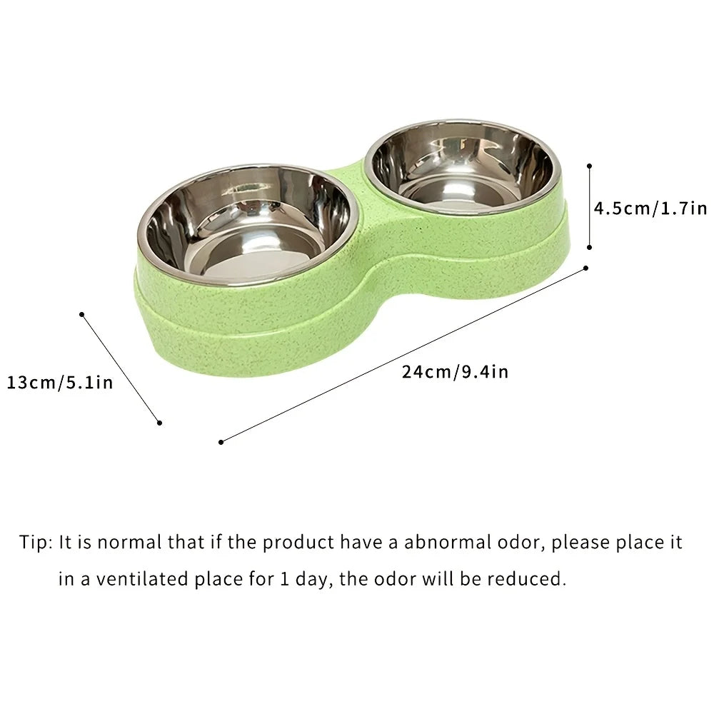 1 Dual Bowl Stainless